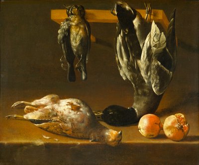 Nature morte avec volaille et grenades, vers 1620-1640 - Alejandro de Loarte