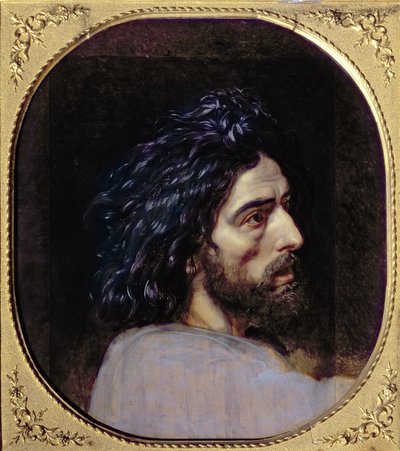 Tête de Jean-Baptiste, étude pour 