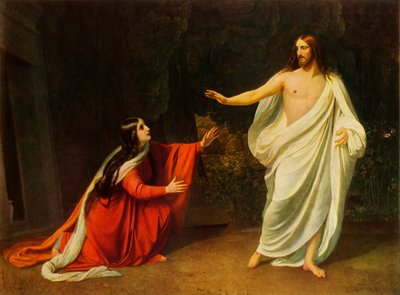 Le Christ apparaît à Marie-Madeleine, 1834, 1965 - Aleksandr Ivanov
