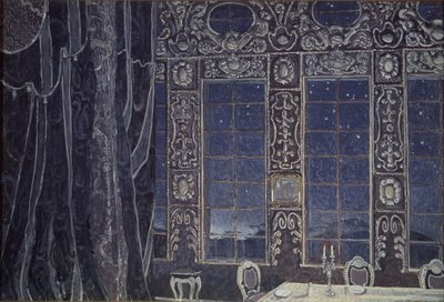 Décor de scène pour la pièce Don Juan de J.-B. Molière, 1910 - Aleksandr Jakovlevic Golovin