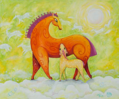 La famille des chevaux magiques - Aleksandra Paranchenko
