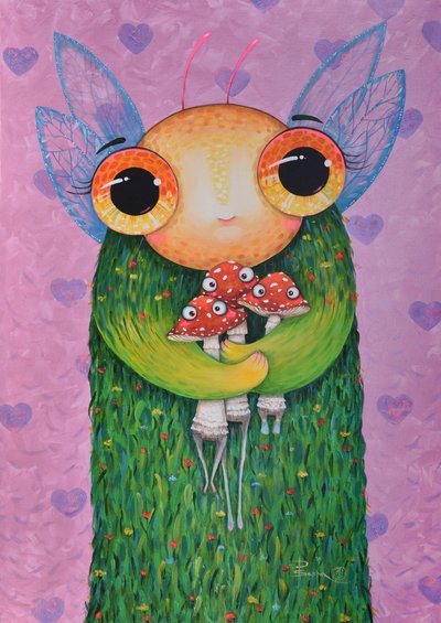 Un petit champignon fantaisiste - Aleksandra Paranchenko