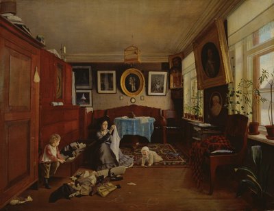 Intérieur, 1879 - Aleksei Alekseevich Bobrov