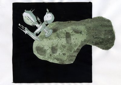 Anticipation : exploitation minière des astéroïdes, exploitation des matières premières des astéroïdes et autres planètes mineures - Alessandro Lonati