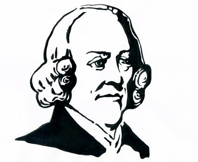 Portrait du philosophe et économiste Adam Smith (1723-1790) - Alessandro Lonati