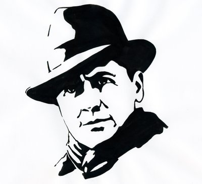 Portrait du préfet et résistant français Jean Moulin (1899-1943) - Alessandro Lonati