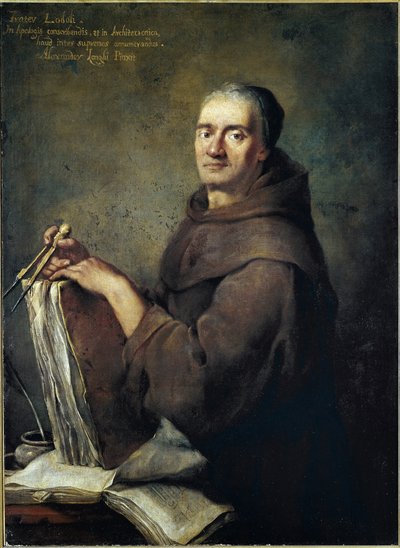Portrait du théoricien architectural Carlo Lodoli - Alessandro Longhi