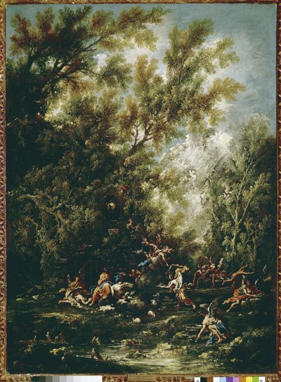 Jésus servi par les anges - Alessandro Magnasco