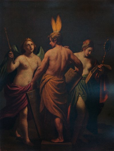 Philosophie, Histoire et Prudence éveillant l