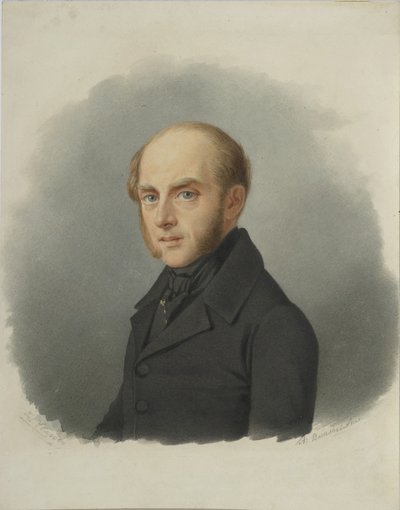 Portrait du comte Sergey Semionovich Uvarov - Alexander Alexeyevich Vasilyevsky