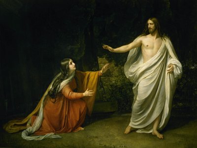 Apparition du Christ à Marie-Madeleine après la Résurrection - Alexander Andreyevich Ivanov