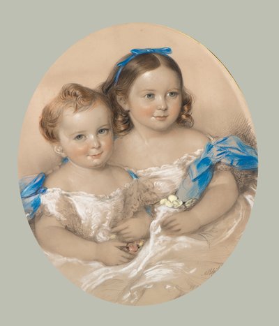 Double portrait de Mary Sime Greig et David Middleton Greig - Alexander Blaikley