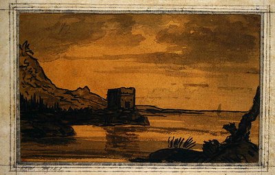 Paysage classique - Alexander Cozens