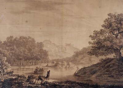 Paysage italien - Alexander Cozens