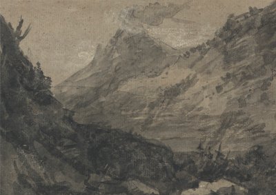 Paysage montagneux - Alexander Cozens