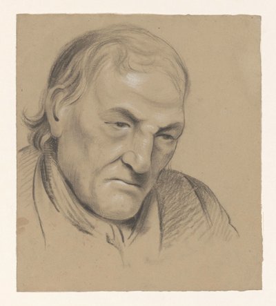 Homme assis torse nu - Alexander Cranendoncq