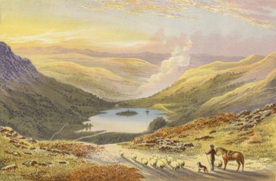 Rydal Water, depuis Loughrigg Terrace - Alexander Francis Lydon