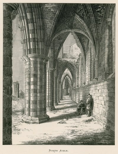Abbaye de Whitby, Nef nord - Alexander Francis Lydon