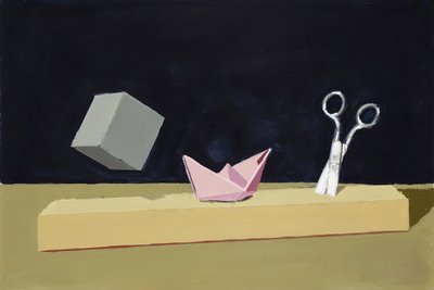Cube flottant « Pink Boat » - Alexander Grahovsky