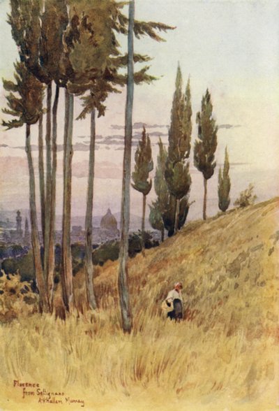 Florence depuis Poggio Gherardo - Alexander Henry Hallam Murray