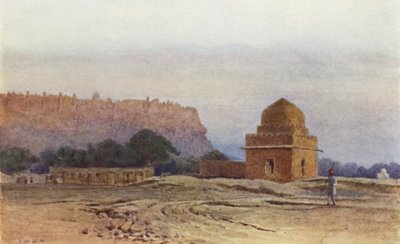 Fort de Gwalior avant le lever du soleil - Alexander Henry Hallam Murray