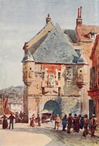 Honfleur, porte du port - Alexander Henry Hallam Murray