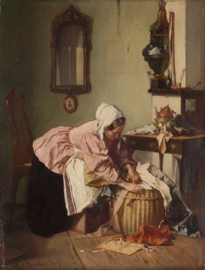 Le panier de chiffons - Alexander Hugo Bakker-Korff