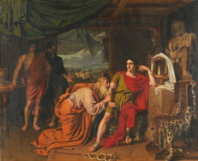 Russe : "Priam demande à Achille le corps d