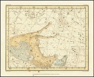 1822 - Alexander Jamieson - Pegasus et Equuleus - Alexander Jamieson