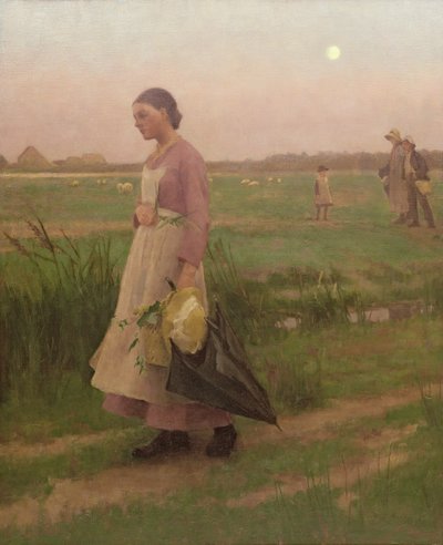 Retour des cueilleurs de houblon, 1883 - Alexander Mann