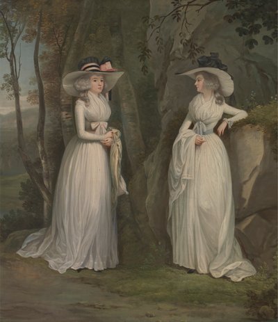 Eleanor et Margaret Ross - Alexander Nasmyth