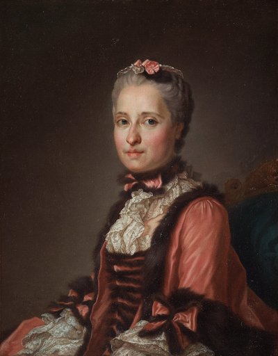 Portrait de la princesse Maria Josepha de Saxe 1731-1767, 1776 - Alexander Roslin