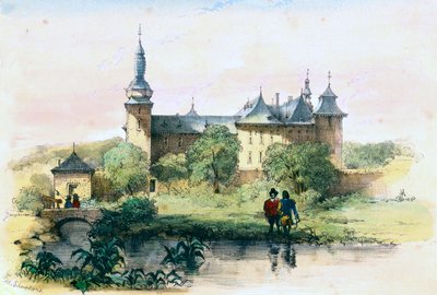 Château de Geulle (Alexander Schaepkens, vers 1840) - Alexander Schaepkens