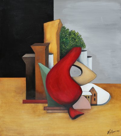 Ville géométrique rouge - Alexander Trifonov