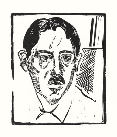 Autoportrait, 1919 - Alexander Vasilyevich Shevchenko