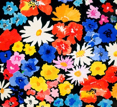 Composition décorative bouquet de fleurs, XXe siècle - Alexandra Alexandrowna Exter