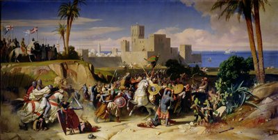 La prise de Beyrouth par les croisés en 1197 - Alexandre-Jean-Baptiste Hesse