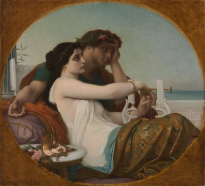 Algues et Boniface, vers 1857 - Alexandre Cabanel