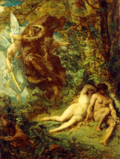 Étude pour Paradis Perdu - Alexandre Cabanel