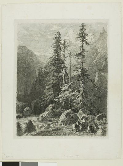 Paysage alpin - Alexandre Calame