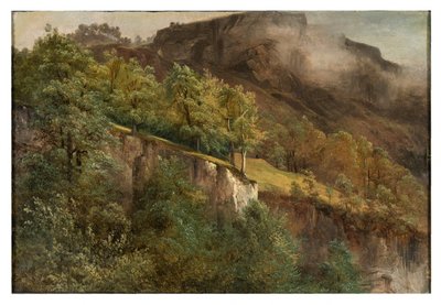 Paysage montagneux en Valais - Alexandre Calame