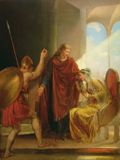 Le Rappel de Childéric - Alexandre Evariste Fragonard