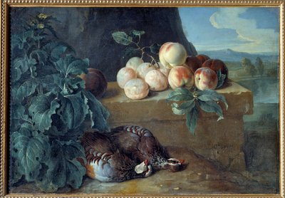 Pêches et perdrix - Alexandre Francois Desportes