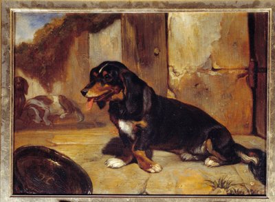 Un chien basset - Alexandre Gabriel Decamps