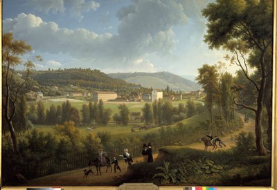 Vue du village de Jouy-en-Josas avec l