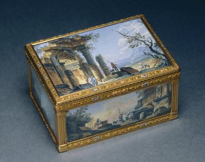 Boîte rectangulaire, vers 1840-50 - Alexandre Leferre
