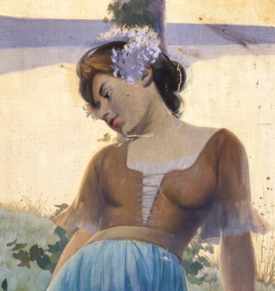 Fresque représentant une allégorie de l