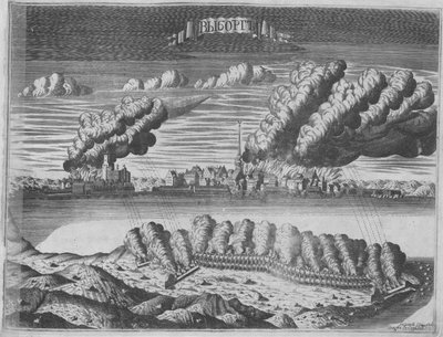 Vue du siège de Viborg le 13 juin 1710, 1715 - Alexei Ivanovich Rostovtsev