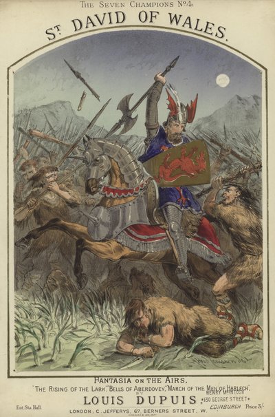 Couverture de Saint David du Pays de Galles - Alfred Concanen
