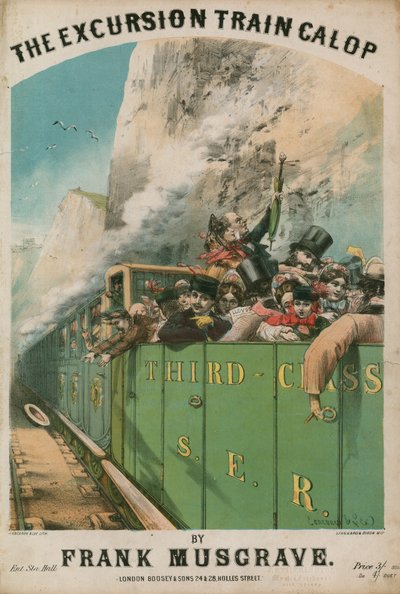 Partition musicale : The Excursion Train Galop par Frank Musgrave - Alfred Concanen